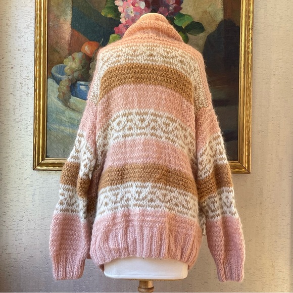 MES DEMOISELLES Paris Mohair Sweater Cardigan - Picture 3 of 5